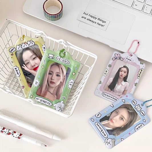 Cartoon Puppy Kitty Blackpink Kpop Photocards Collector Card Holder